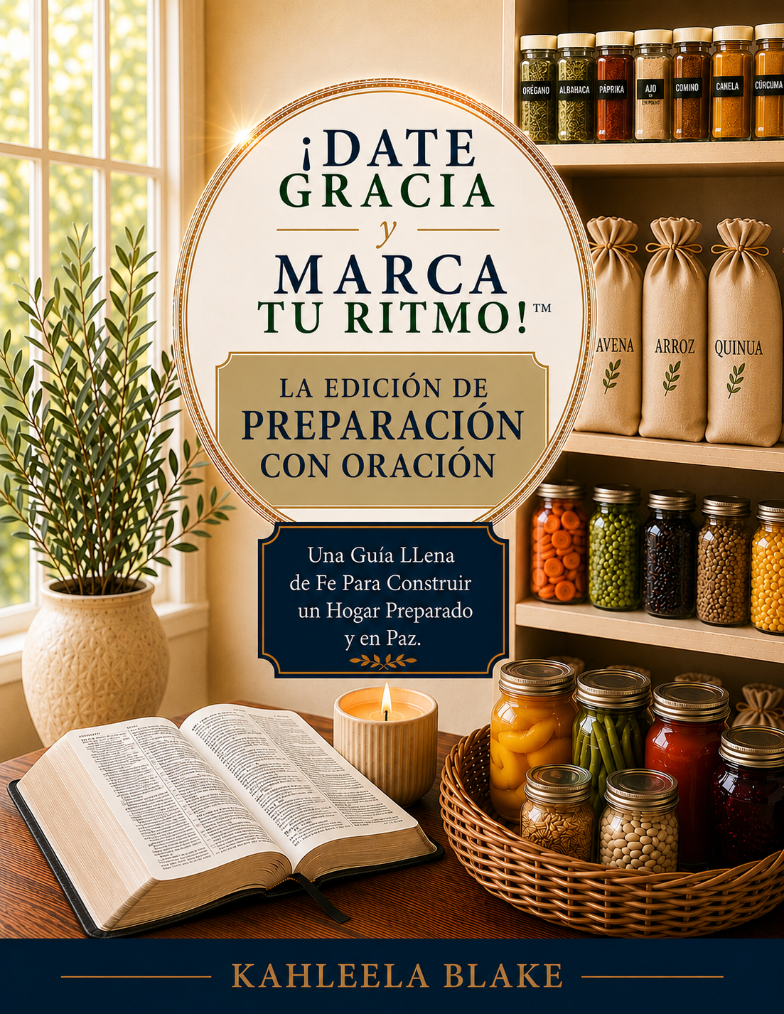 Date Gracia y Marca Tu Ritmo™: Edición de Preparación y Provisión en Oración — Español